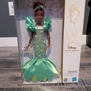 Disney Style Series Tiana Doll in Green Dress
